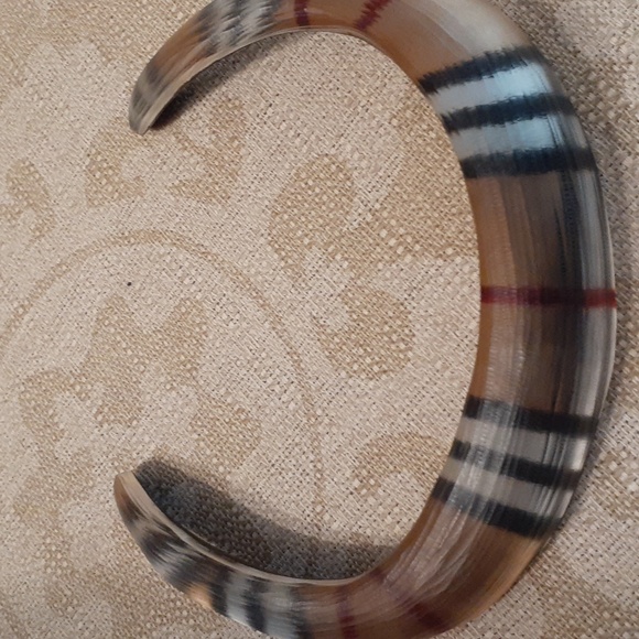 BURBERRY COLLAR LUCITE AUTHENTIC NECKLACE VINTAGE - Picture 1 of 8